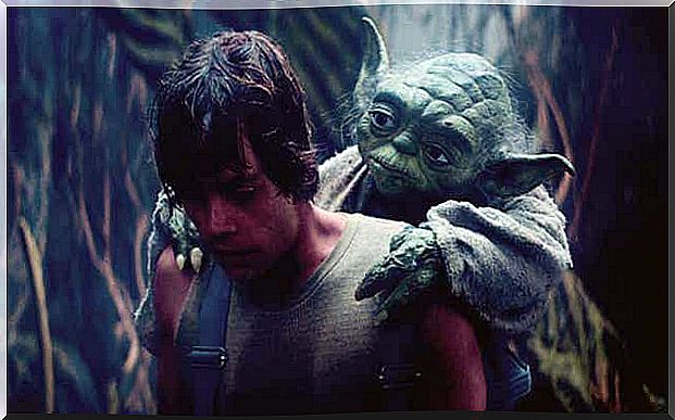 Luke and Yoda